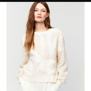 Aldo Martins Cream Textured Sweater